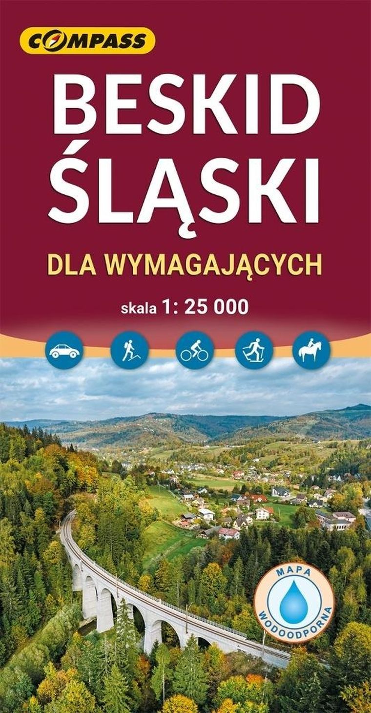 Mapa. Beskid Śląski dla wymagających 1:25 000