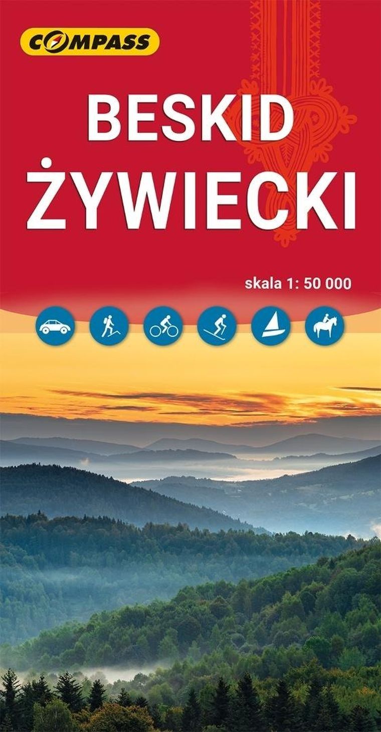 Mapa. Beskid Żywiecki 1:50 000