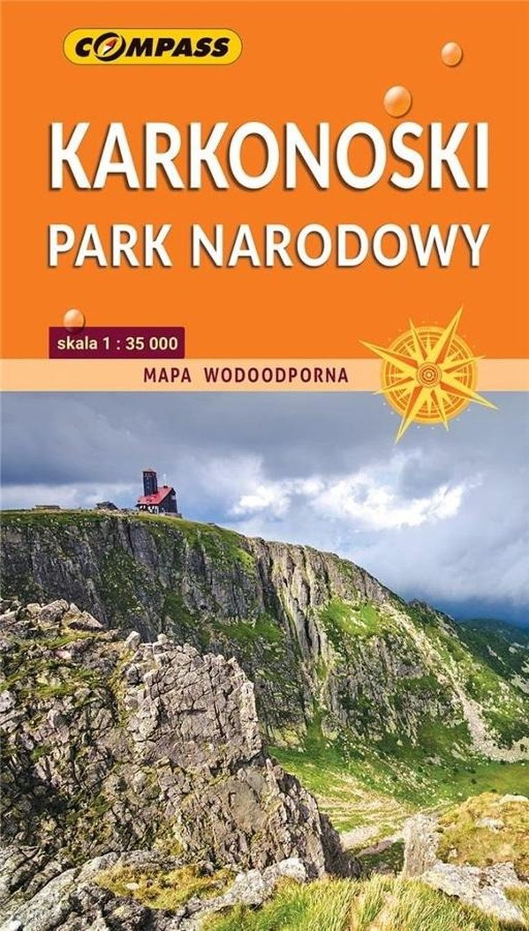 Mapa kieszonkowa. Karkonoski Park Narodowy