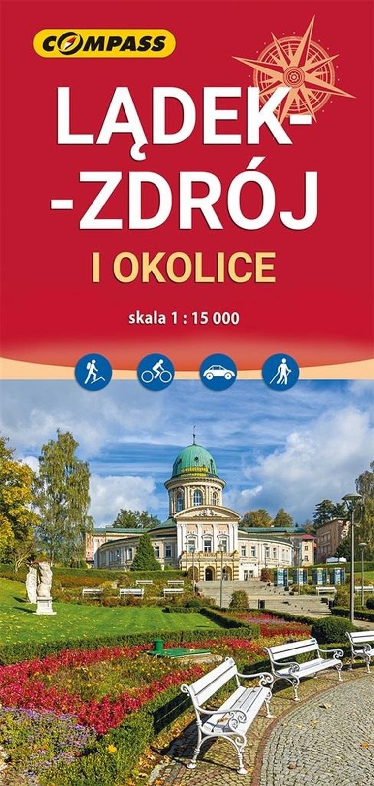 Mapa. Lądek Zdrój i okolice 1:15 000