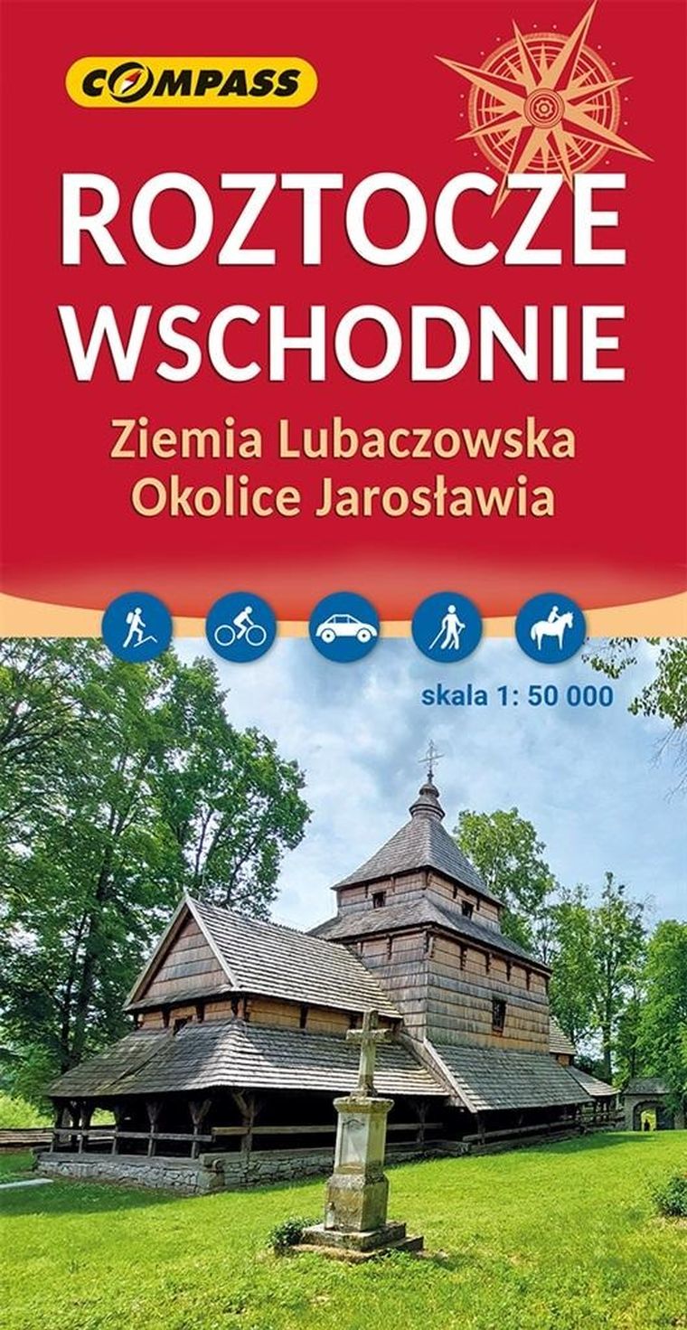 Mapa. Roztocze Wschodnie 1:50 000