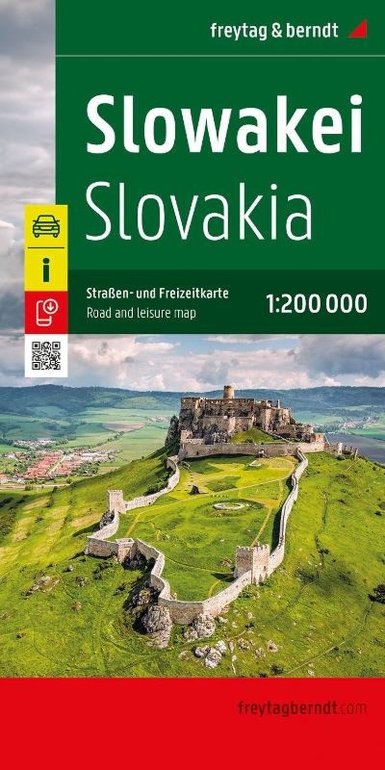 Mapa Słowacja 1:200 000