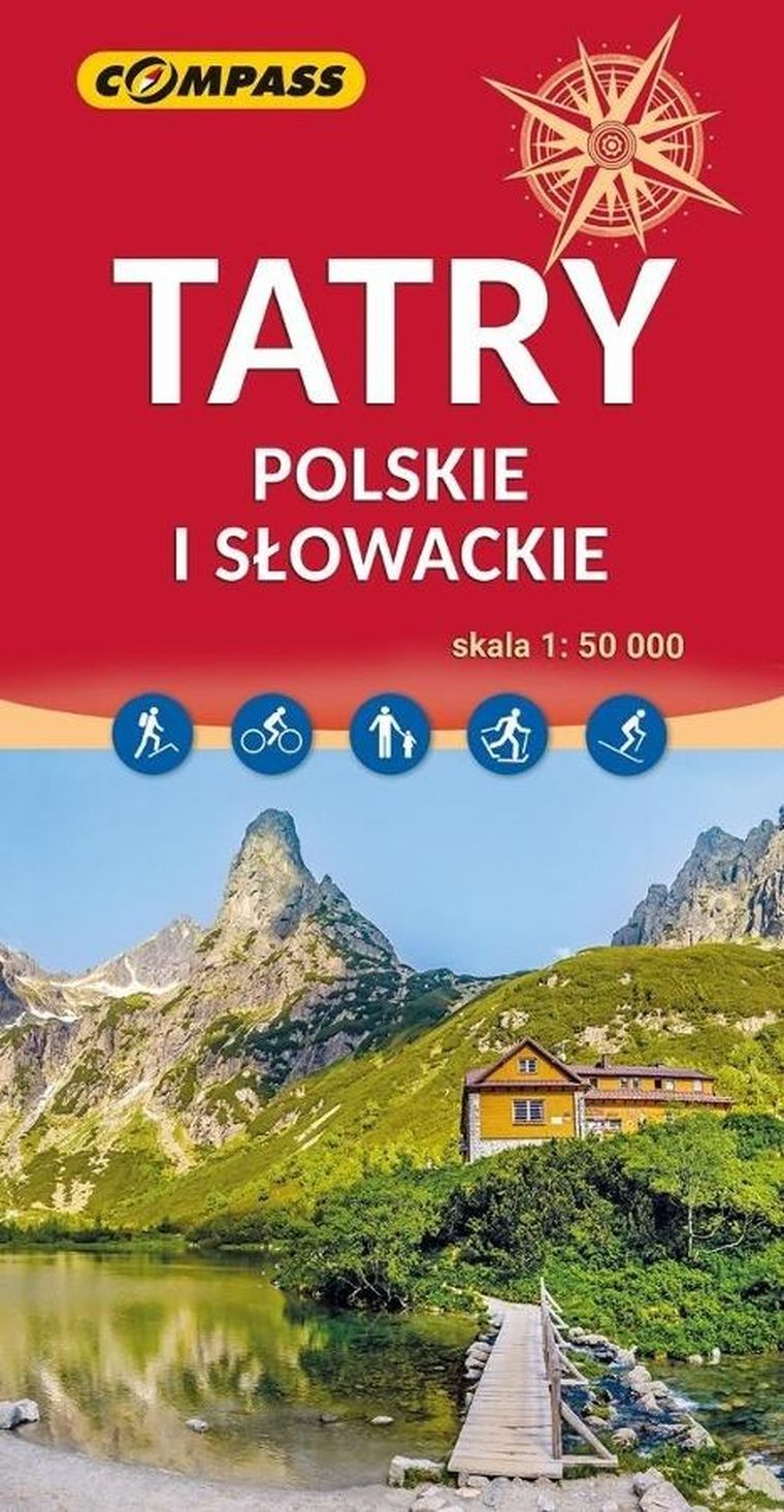 Mapa. Tatry Polskie i Słowackie 1:50 000