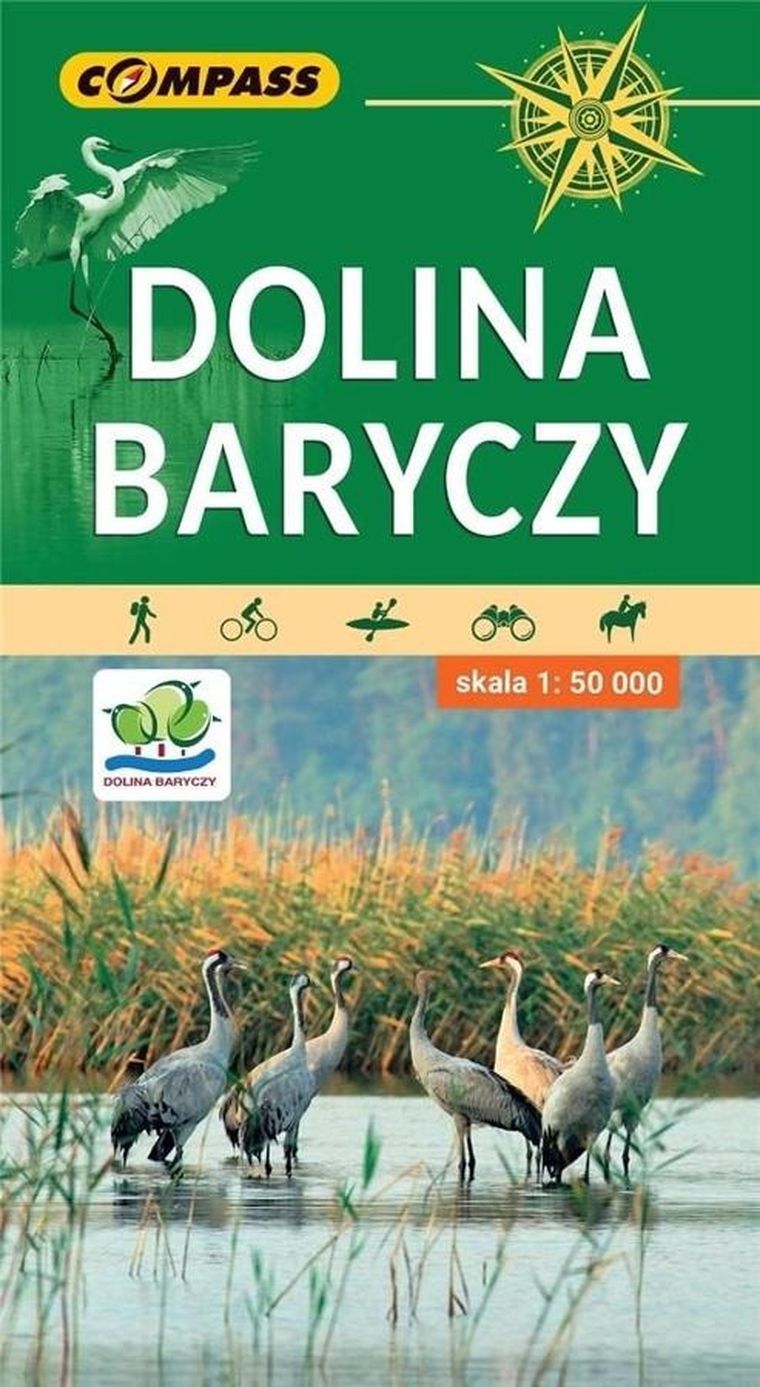 Mapa turystyczna. Dolina Baryczy 1:50 000
