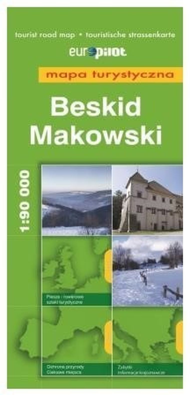 Mapa Turystyczna EuroPilot. Beskid Makowski