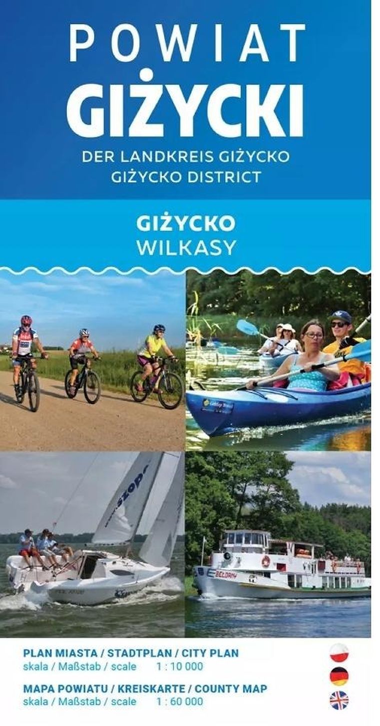 Mapa turystyczna. Giżycko/Powiat Giżycki