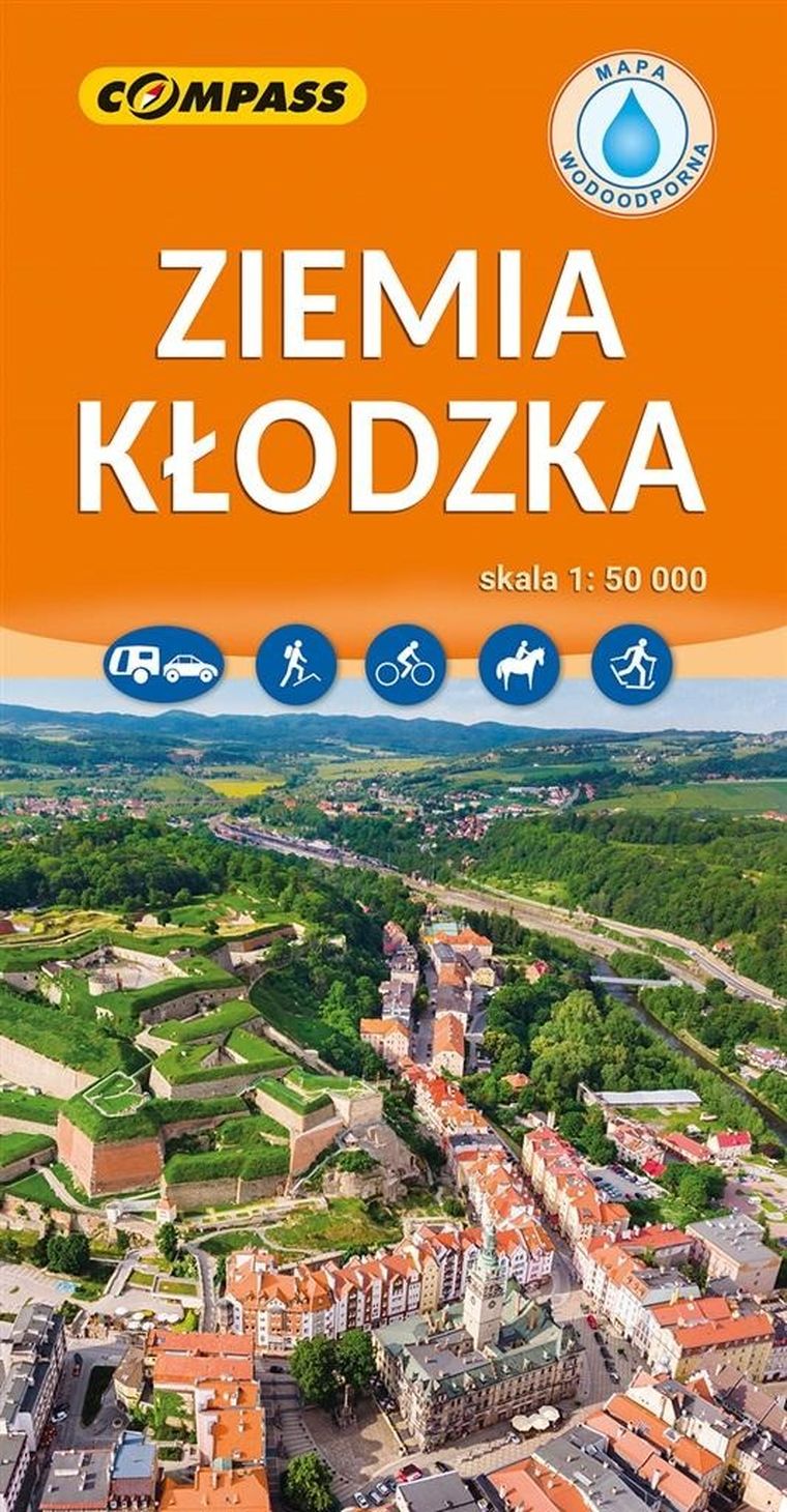 Mapa. Ziemia Kłodzka 1:50 000