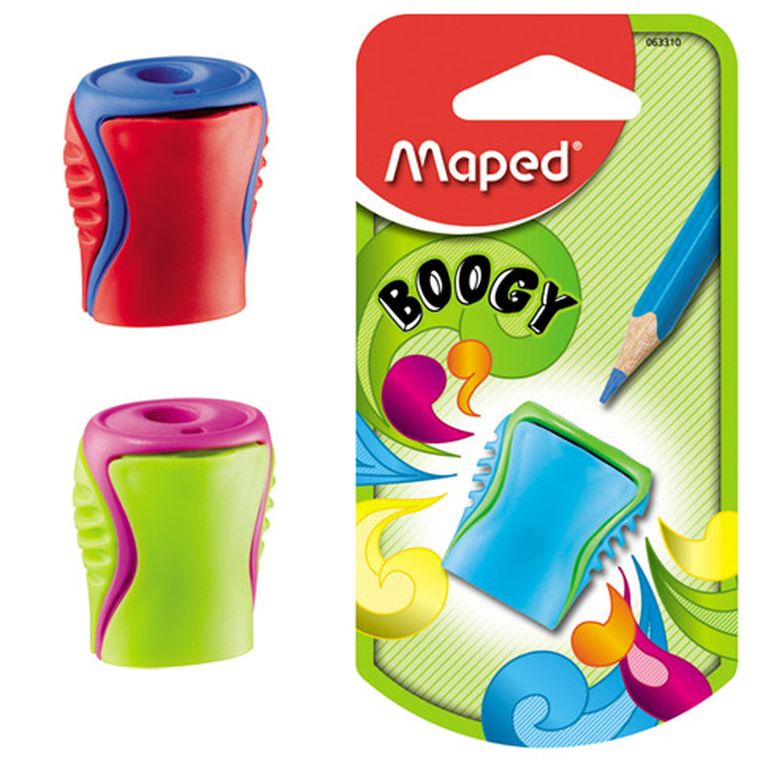 Maped, Boogy, temperówka z pojemnikiem, 1 otwór