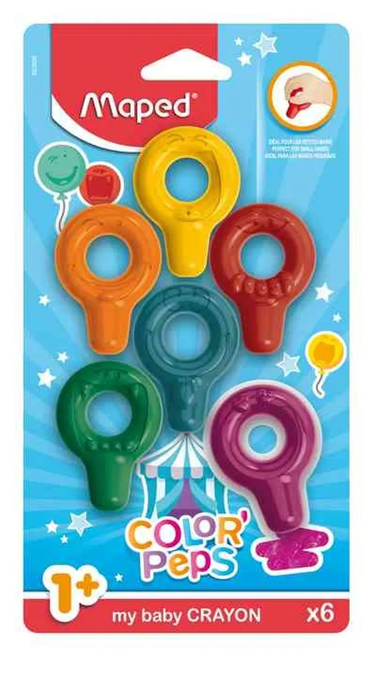 Maped, Color'Peps, kredki, 6 kolorów