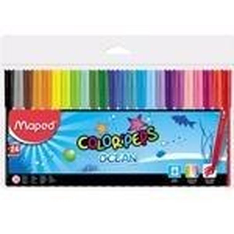 Maped, Color'Peps Ocean, flamastry, 18 szt.