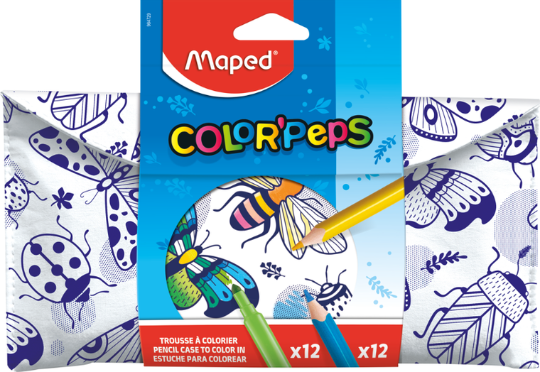 Maped, Colorpeps, piórnik do pokolorowoania + akcesoria