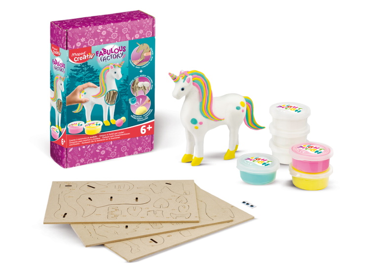 Maped Creativ, Fabryka Jednorożców, masa plastyczna