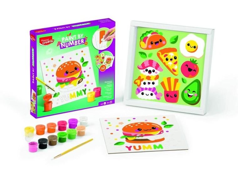 Maped Creativ, malowanie po numerach, Yumm