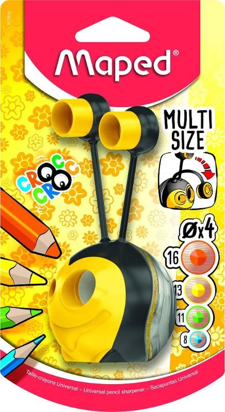 Maped, Croc Croc Universal, temperówka, 2 otwory