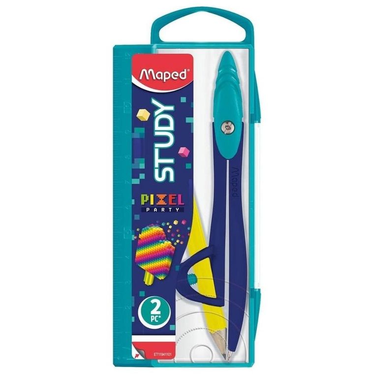 Maped, cyrkiel study pixel + ołówek