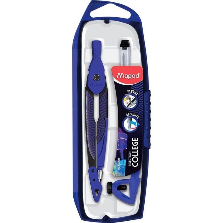 Maped, Deepsea, cyrkiel metalowy z grafitem, 3 elementy