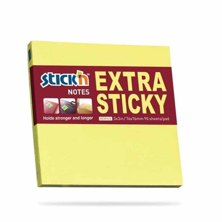 Maped, Extra sticky, notes samoprzylepny, żółty neon