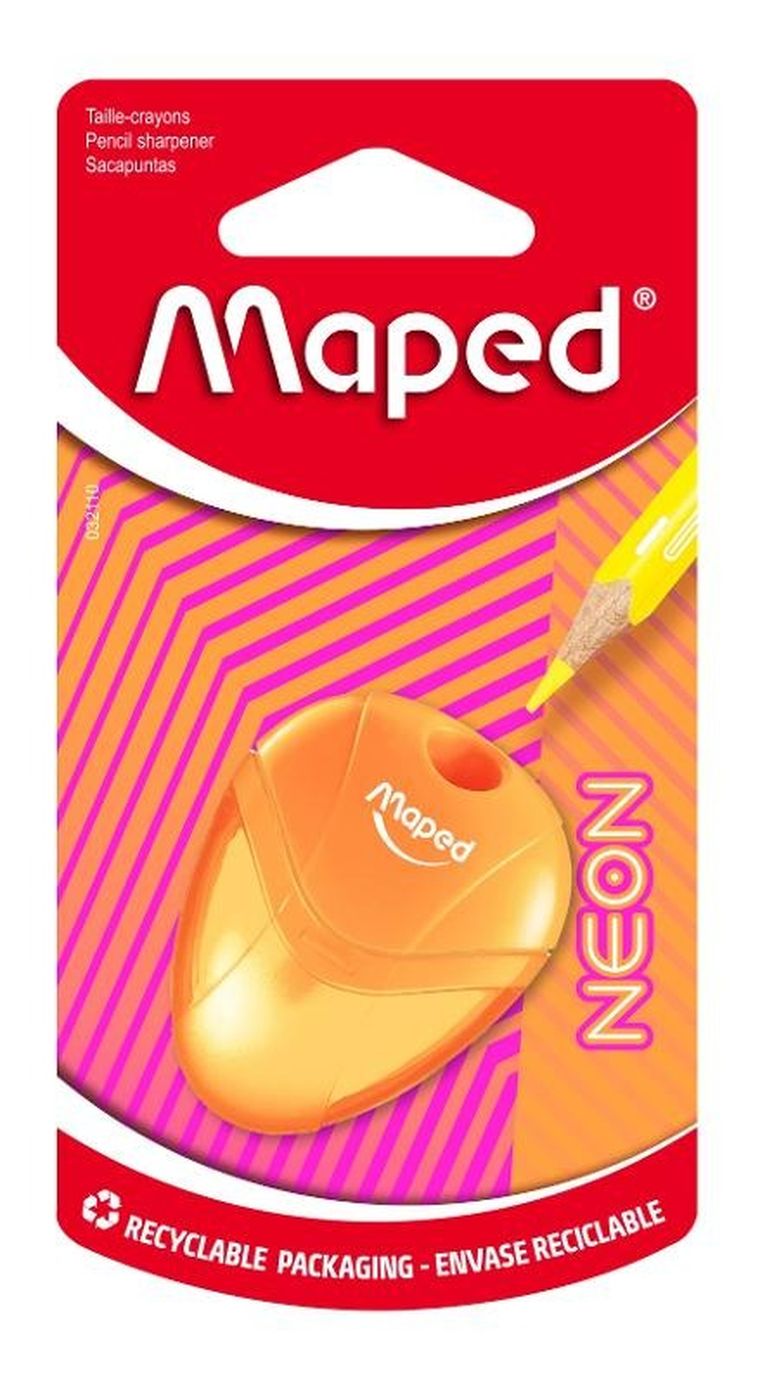 Maped, Igloo Neon, temperówka, 1 otwór, 1 szt.