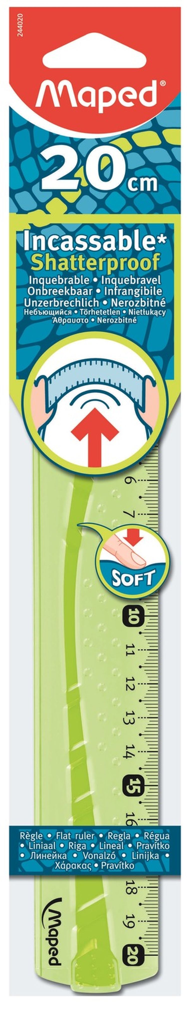 Maped, linijka flex elastyczna, 20 cm