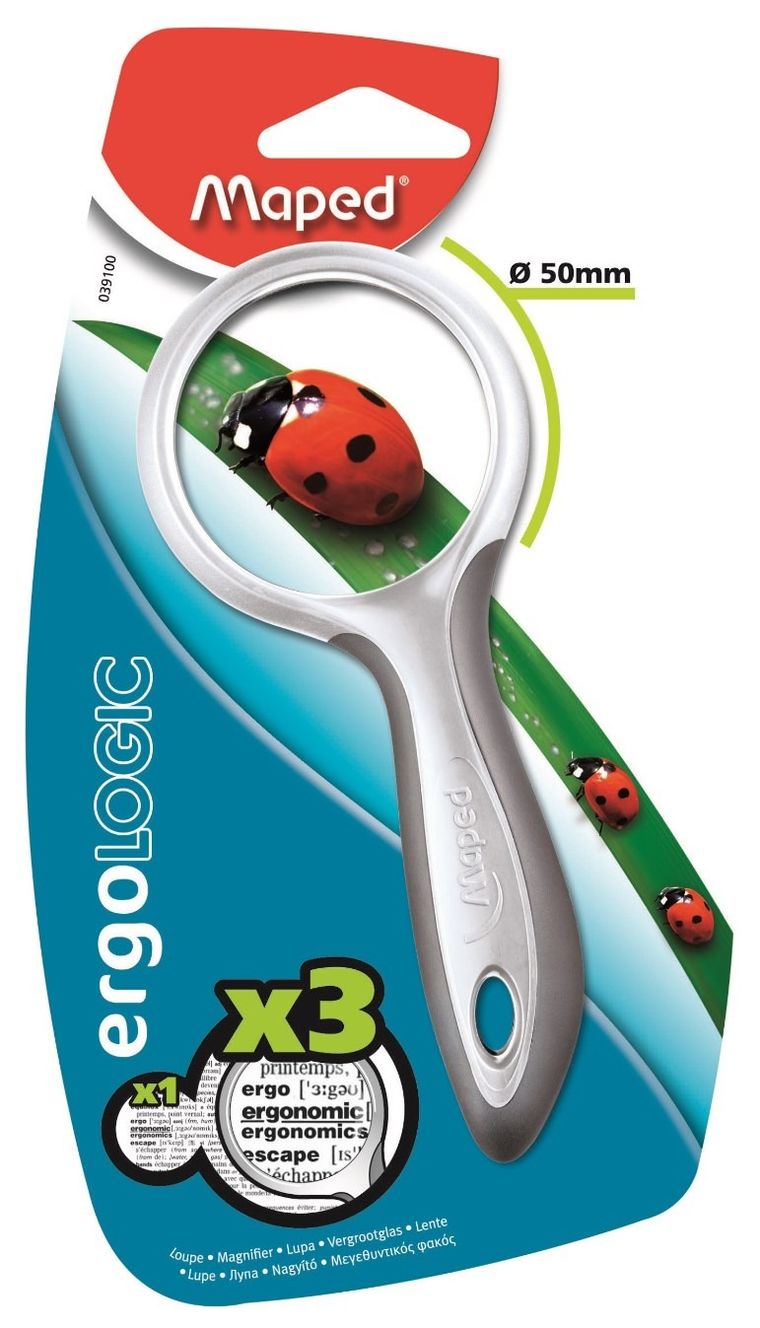 Maped, Lupa Ergologic, 75 mm