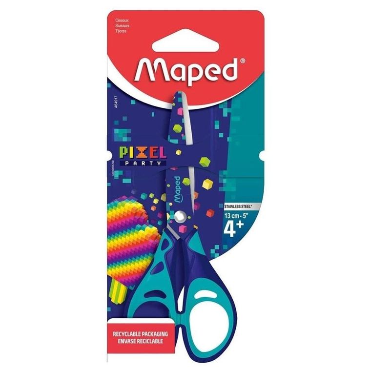 Maped, Pixel, nożyczki szkolne, 13 cm