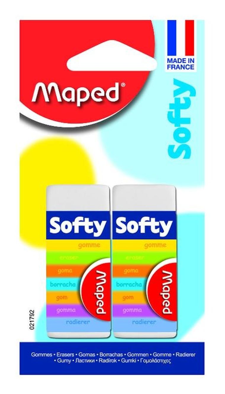 Maped, Softy, gumka, 2 szt.