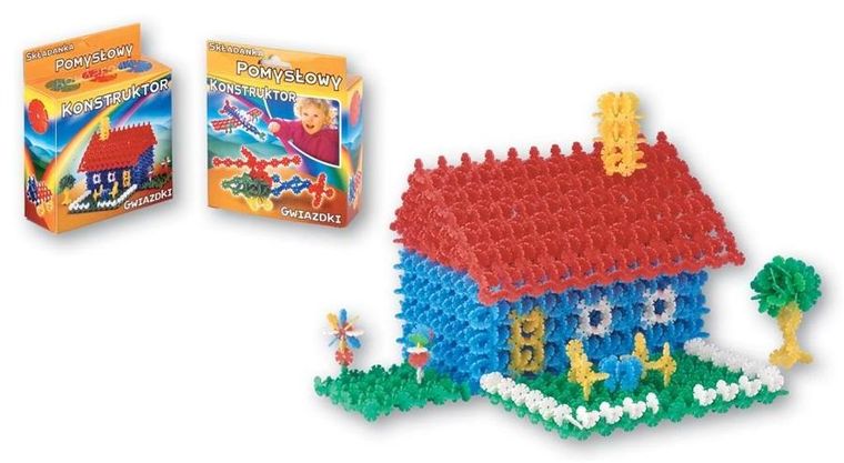 Marek, Pomysłowy konstruktor, gwiazdki, klocki konstrukcyjne