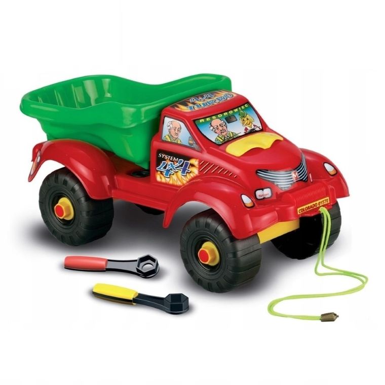 Marek, wywrotka ze sznurkiem