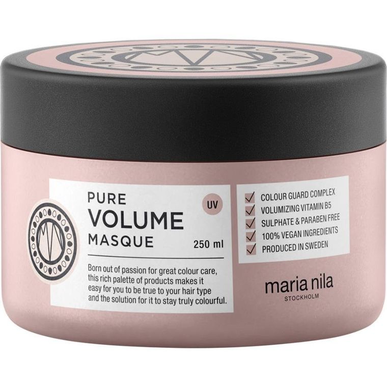 Maria Nila, Pure Volume Masque, maska do włosów cienkich, 250 ml