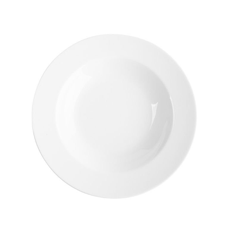 MariaPaula, Klasyka Biała, talerz głęboki, 23 cm