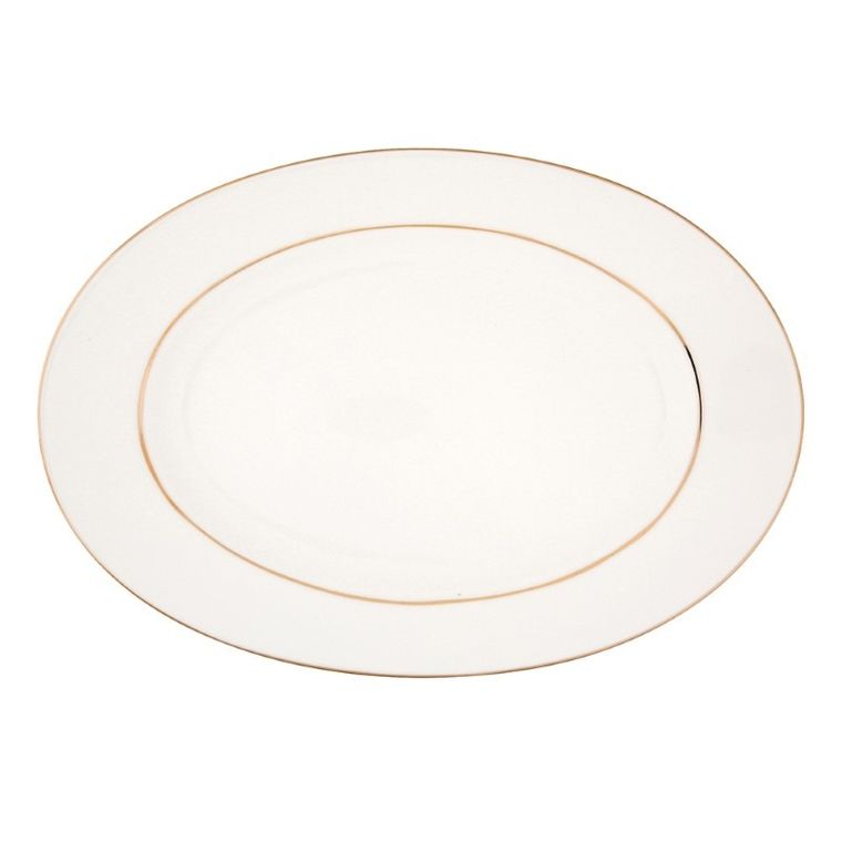 MariaPaula, Klasyka, Złota Linia, półmisek owalny, 33 cm