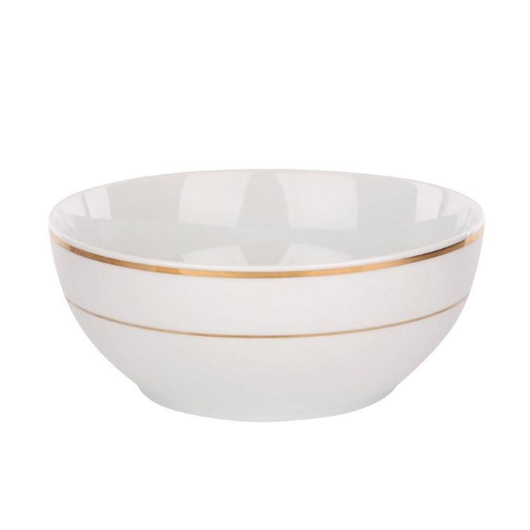 MariaPaula, Klasyka, Złota Linia, salaterka okrągła, 17 cm, 820 ml