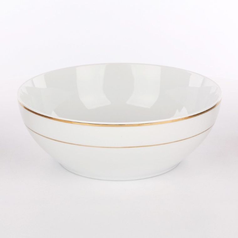 MariaPaula, Klasyka, Złota Linia, salaterka okrągła, 23 cm, 1750 ml