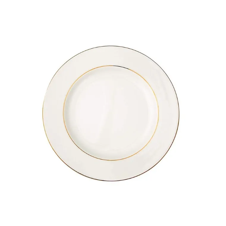 MariaPaula, Klasyka, Złota Linia, talerz płytki, 20 cm