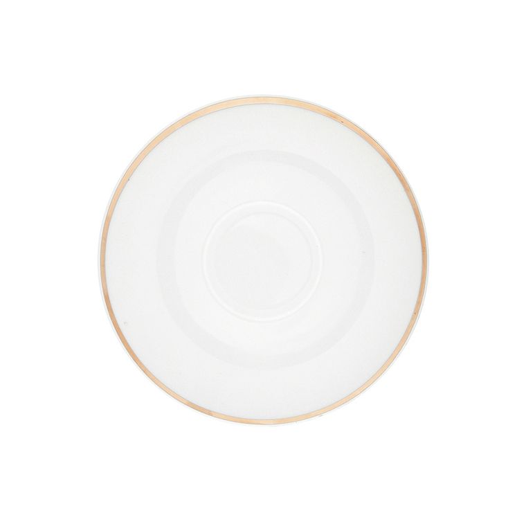 MariaPaula, Moderna Gold, spodek, 15.5 cm