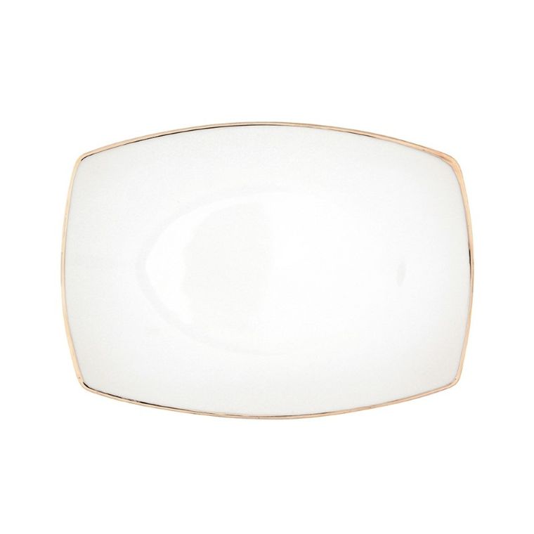 MariaPaula, Moderna Kwadratowa Gold, półmisek, 24 cm