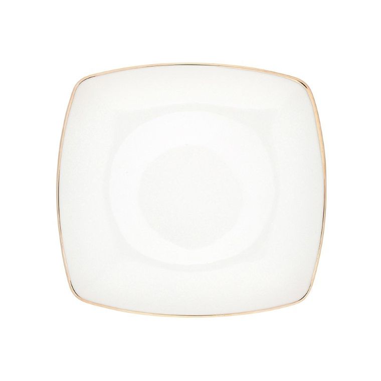 MariaPaula, Moderna Kwadratowa Gold, talerz deserowy, 20,5 cm