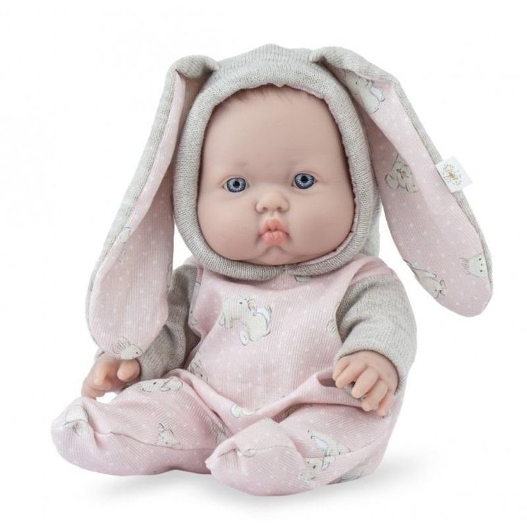 Marina&Pau, Betty, lalka bobas, króliczek, 28 cm