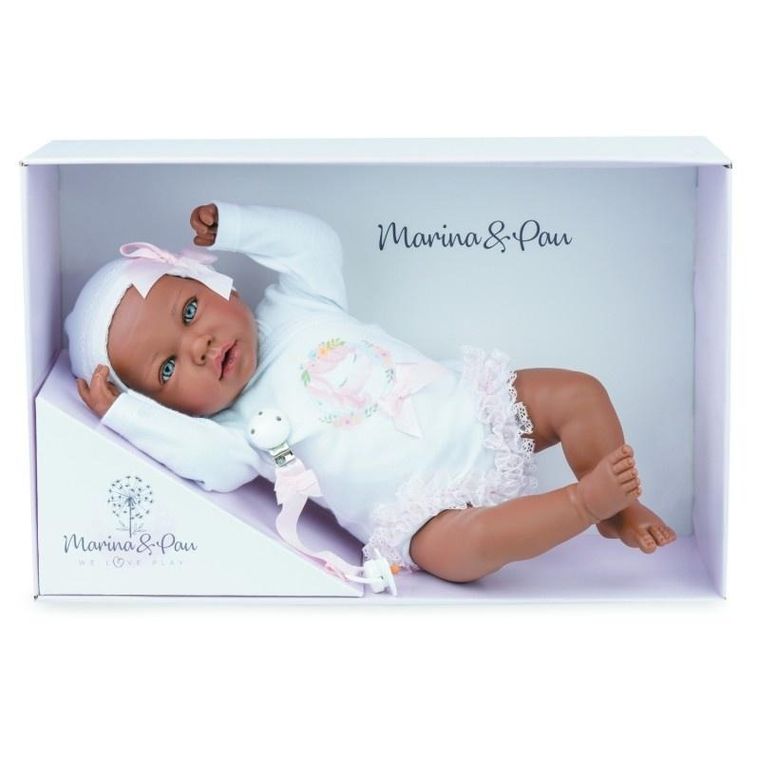 Marina&Pau, lalka hiszpańska, Gala mulatka, 45 cm