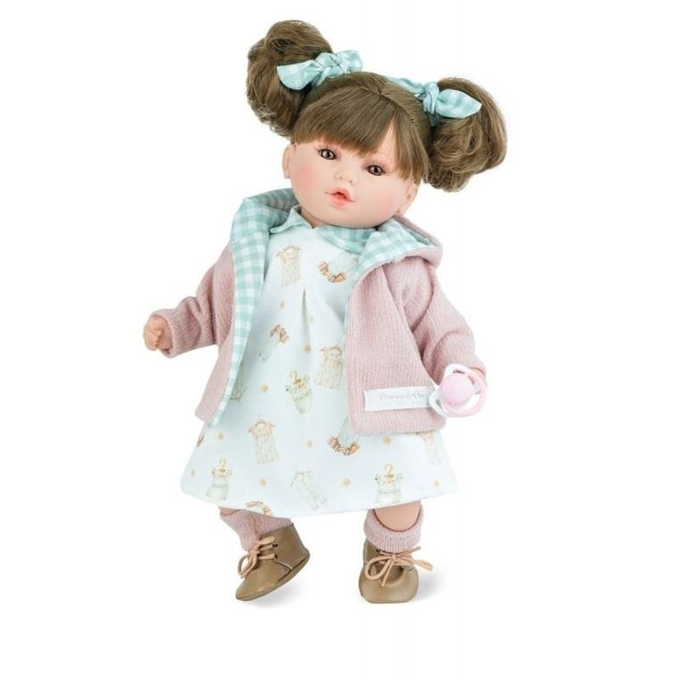 Marina&pau, lalka hiszpańska, płacząca, Petite Pique, 40 cm