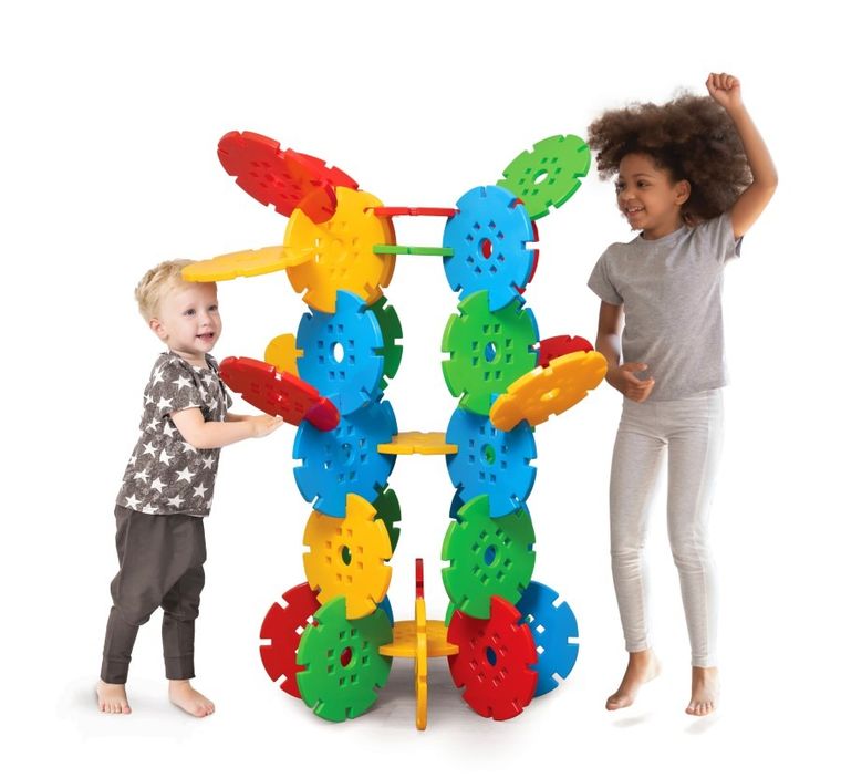 Marioinex, Koła Dydaktyczne, klocki konstrukcyjne XXL, 24 elementy