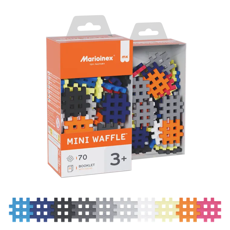 Marioinex, Mini Waffle, klocki konstrukcyjne, 70 elementów
