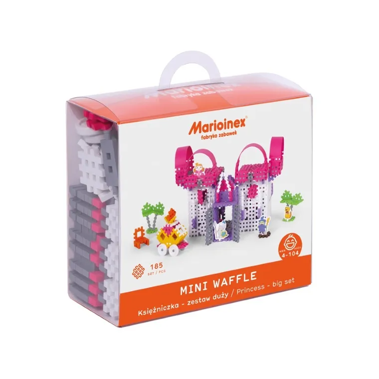 Marioinex, Mini Waffle, klocki konstrukcyjne, Księżniczka, zestaw duży