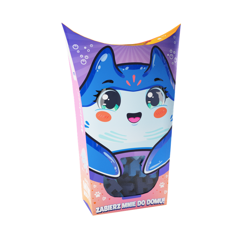 Marioinex, Mini Waffle, Pocket Pets, Płaszczka, klocki konstrukcyjne, 25 elementów