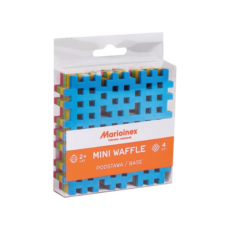 Marioinex, Mini Waffle, podstawki do budowania, 4 szt.