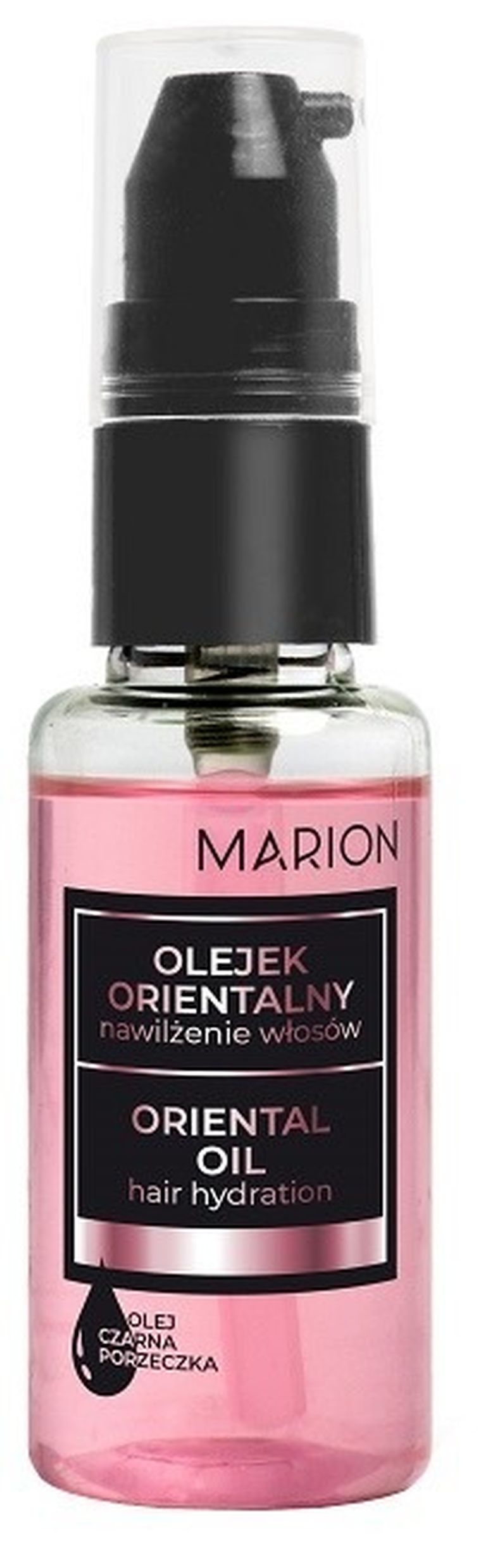 Marion, olejek orientalny - nawilżenie włosów, czarna porzeczka, 30 ml