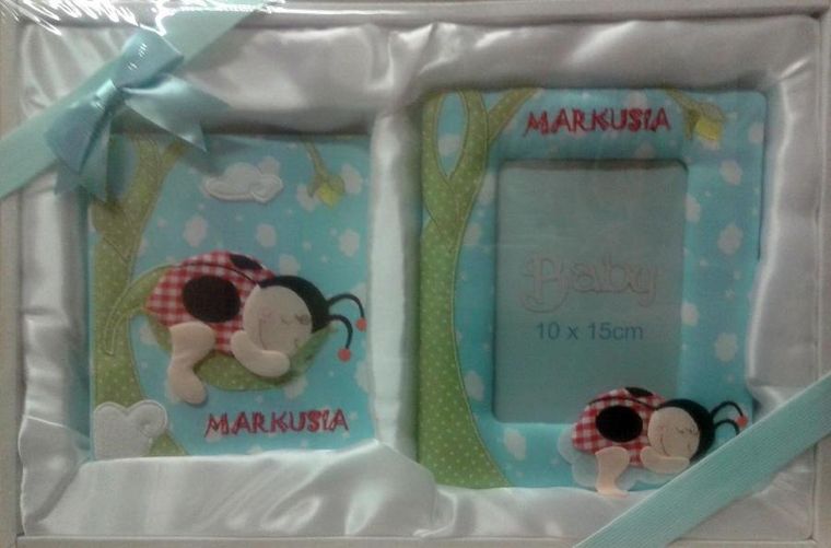 Marko, Markusia, album i ramka, na zdjęcie, biedronka