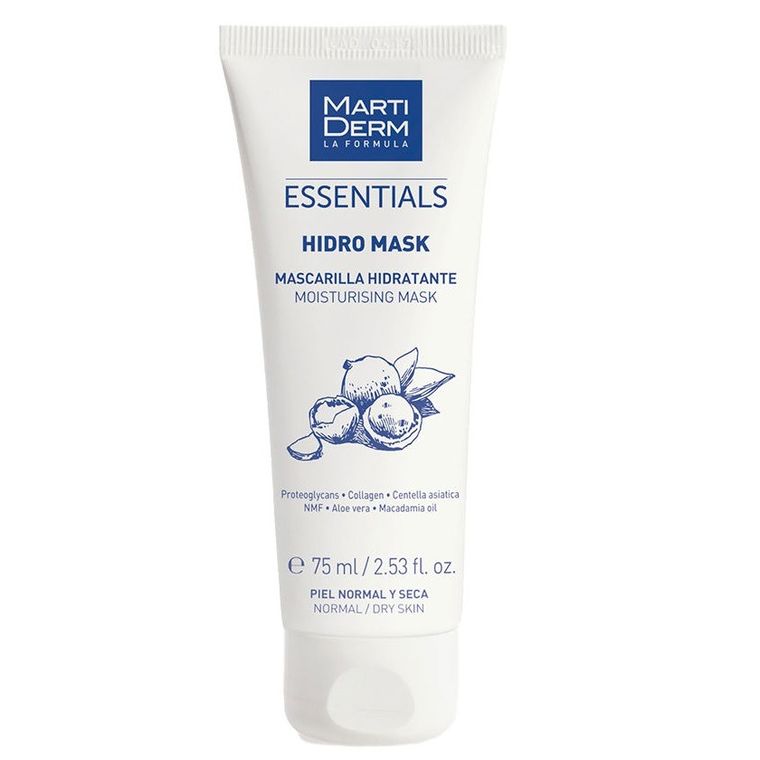 Martiderm, Essentials Hidro Mask, nawilżająca maska do twarzy, 75 ml
