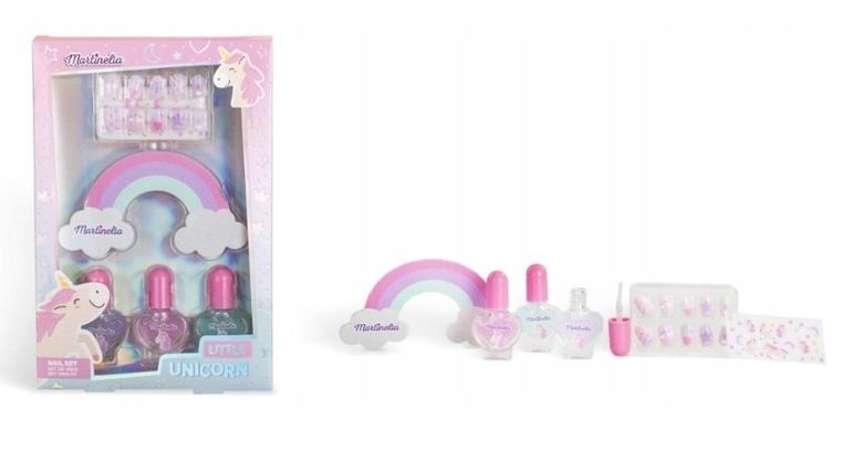 Martinelia, lakiery do paznokci z akcesoriami