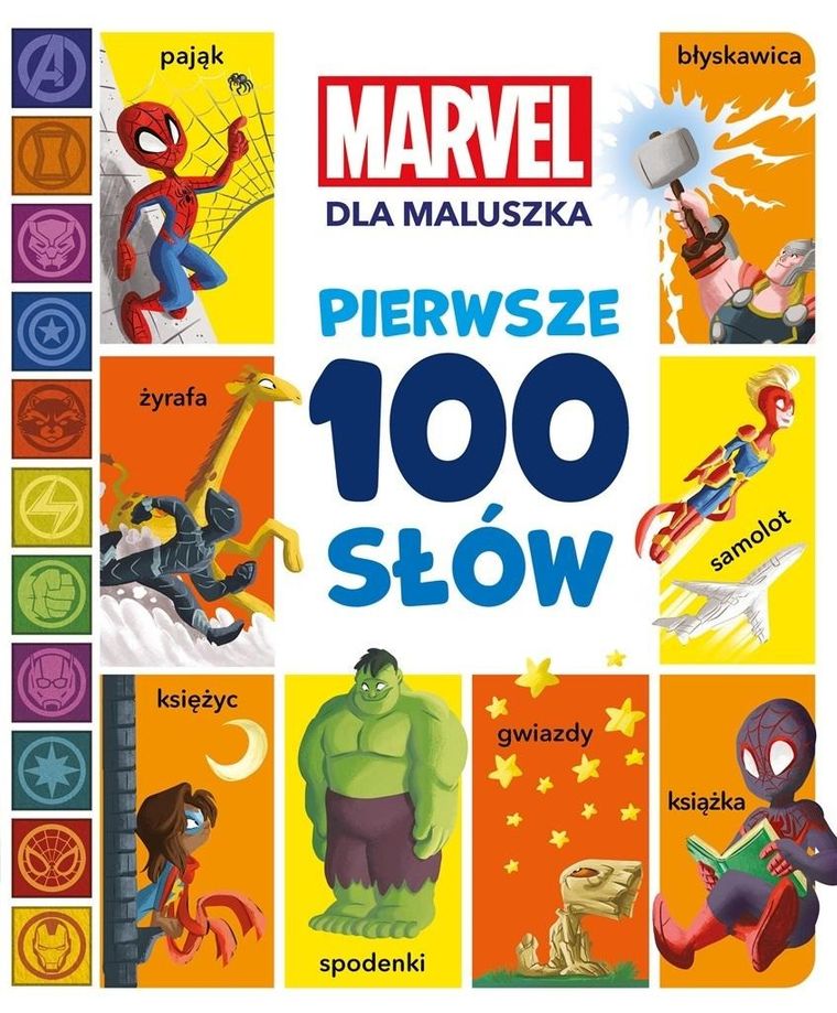Marvel dla maluszka. Pierwsze 100 słów